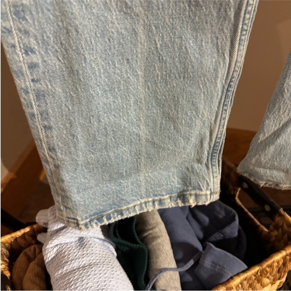 Abercrombie & Fitch Light Blue Jeans The baggy low rise - Picture 6 of 9